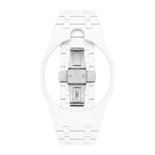 Bracelet en ceramique - Huit Blanc