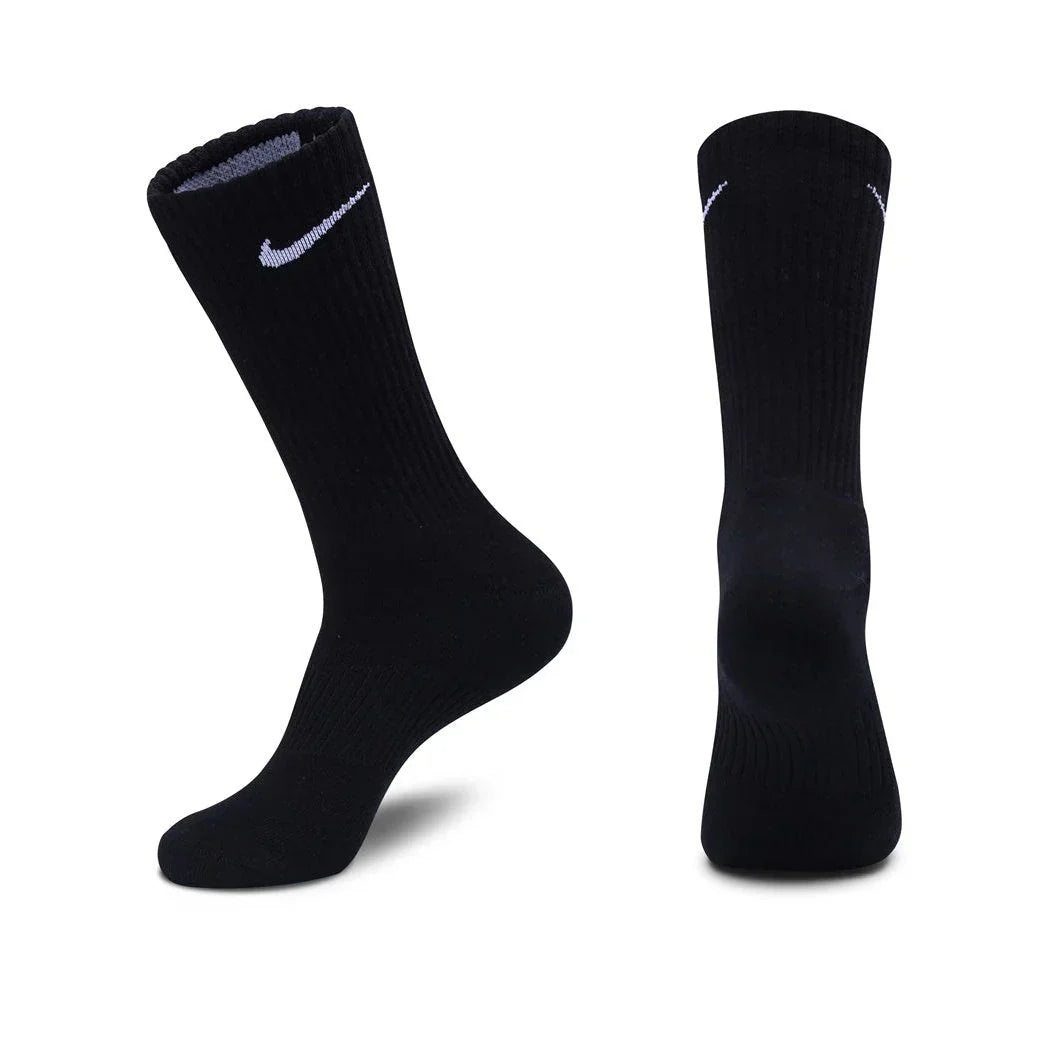 Lot de 3 paires de chaussettes de basket NOIR en pur coton