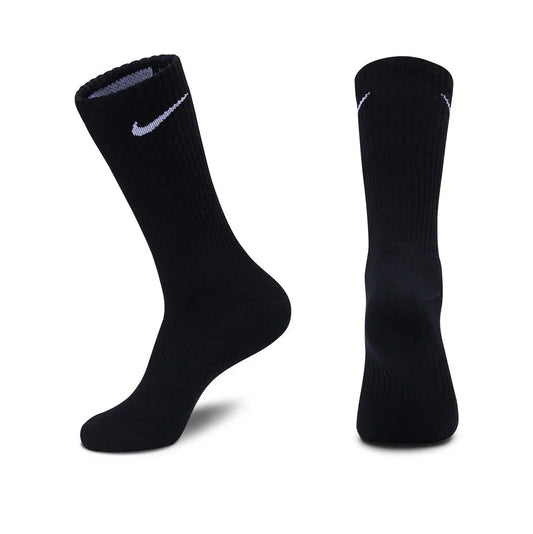 Lot de 3 paires de chaussettes de basket NOIR en pur coton
