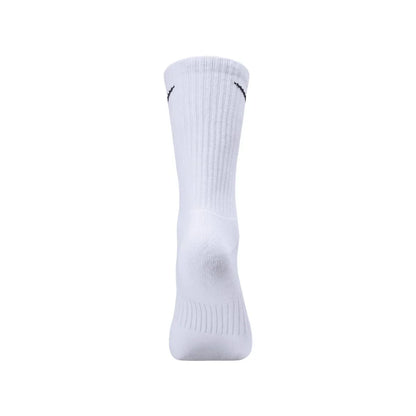 Lot de 3 paires de chaussettes de basket BLANC en pur coton