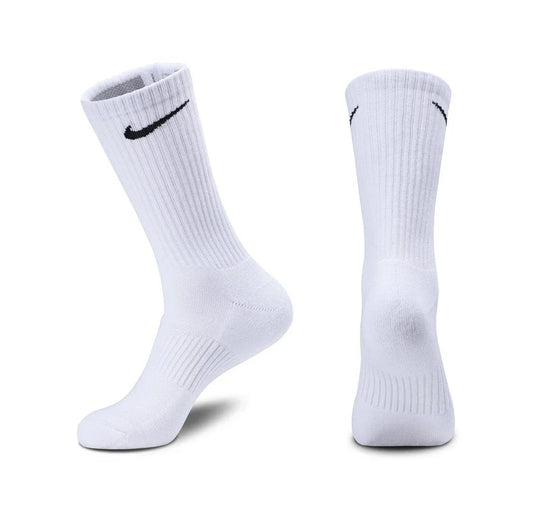 Lot de 3 paires de chaussettes de basket BLANC en pur coton