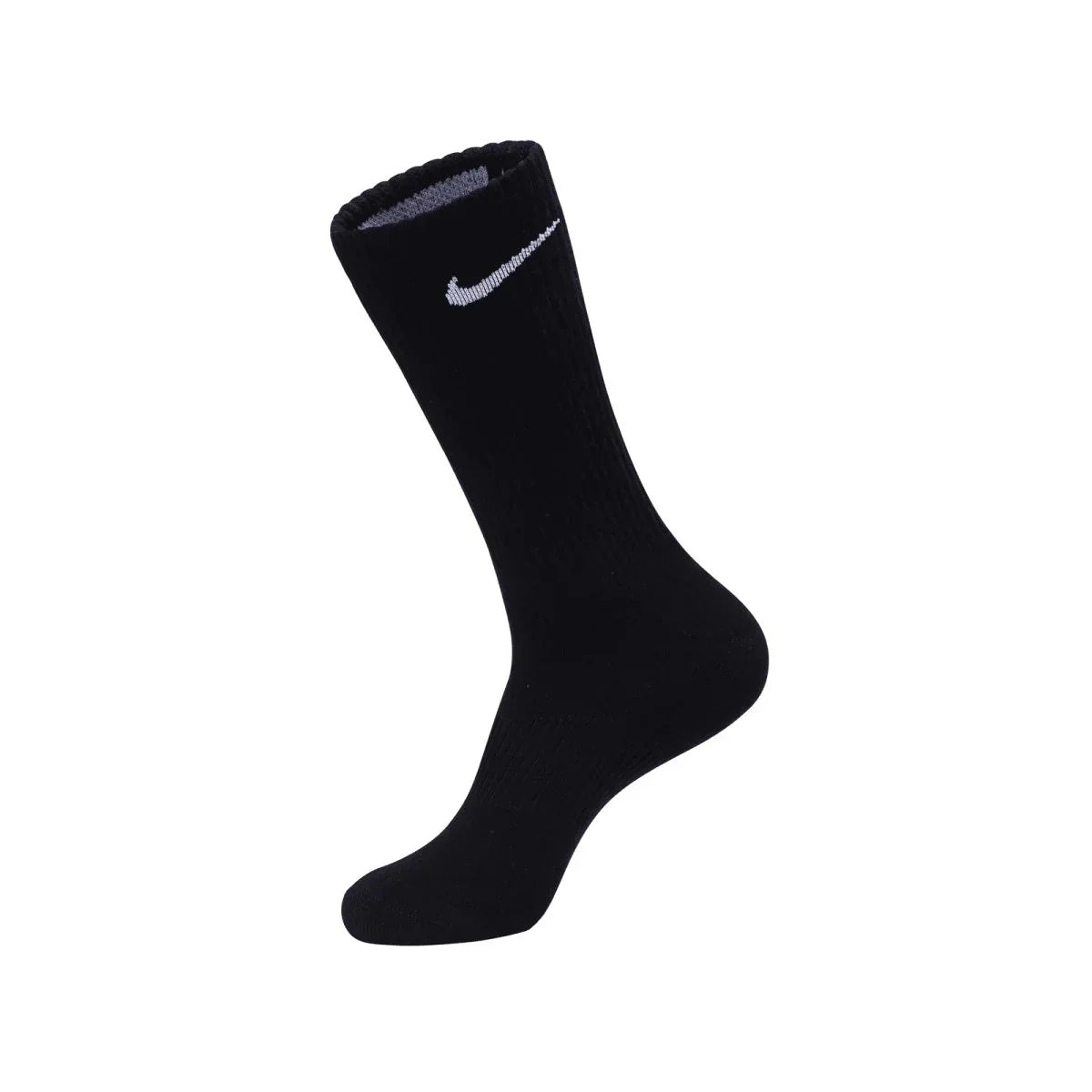 Lot de 3 paires de chaussettes de basket NOIR en pur coton