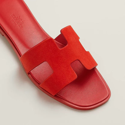 Sandales - Rouge Grenadine